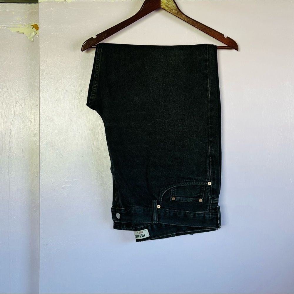 Men's Levi’s Relaxed Fit 550 Black Jeans Sz 42 X 30